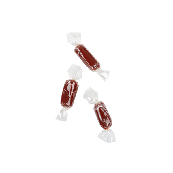 Raspberry Caramels