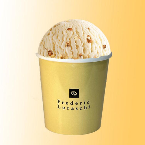 Candied Chestnut Whiskey Ice Cream