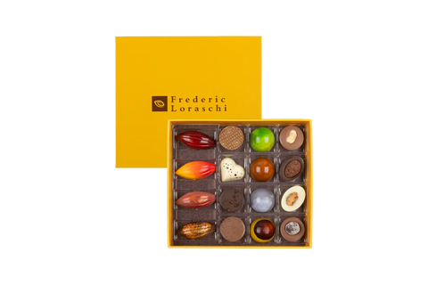 Chocolate gift box collection 16-piece